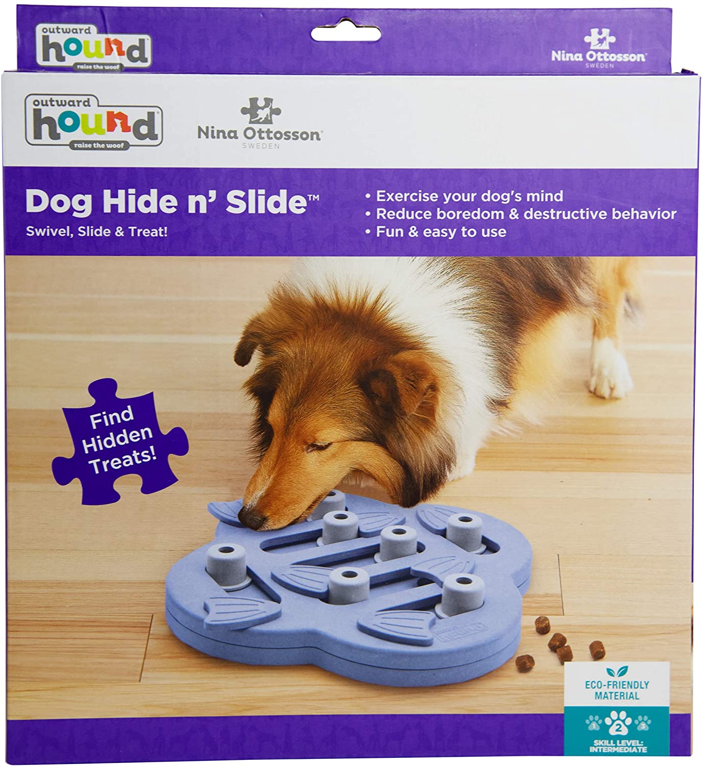 Aktiveringsleksak HideSlide 2, lila