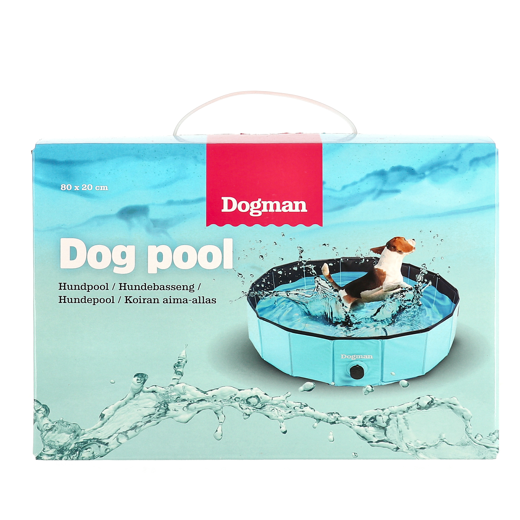 Hundpool Dogman, blå