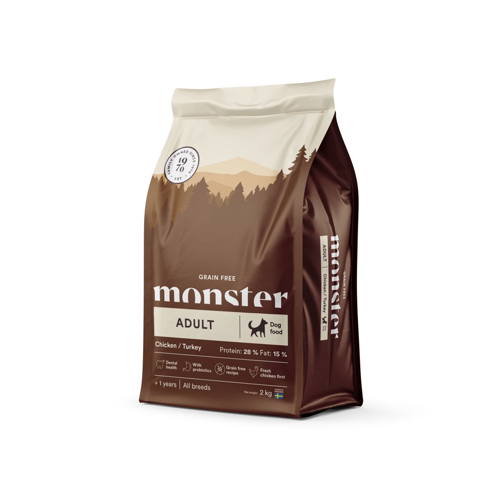 Grain Free Adult Chicken & Turkey Hundfoder
