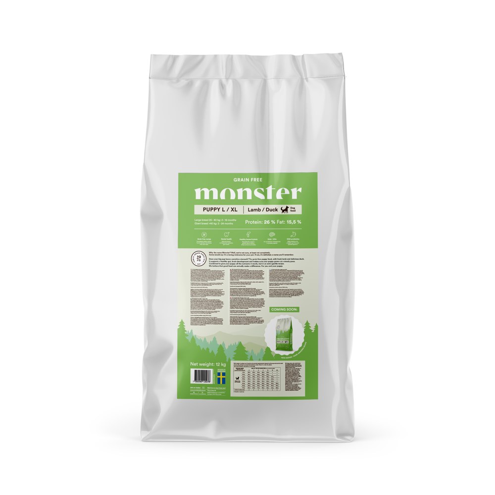 Grain Free Puppy XL Lamb & Duck Hundfoder