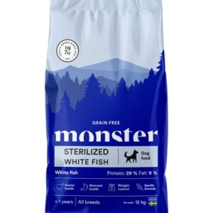 Dog Grain Free Sterilized White Fish Hundmat