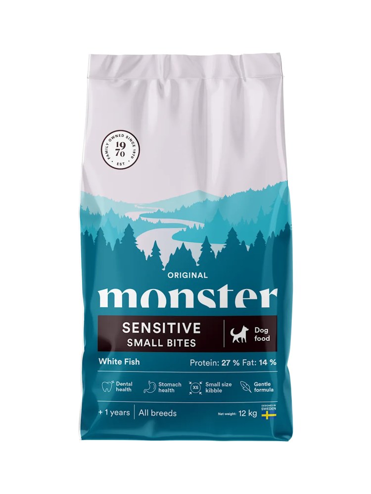 Dog Original Sensitive White Fish Small Bites